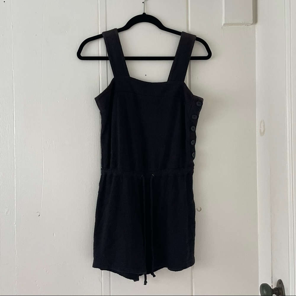 Madewell Black Romper